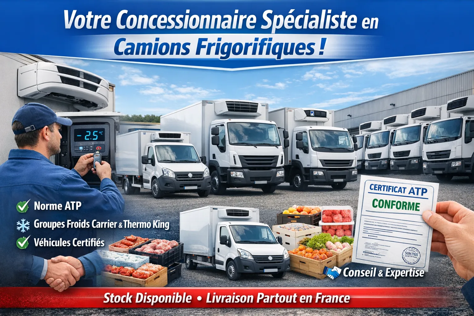 Concessionnaire camion frigorifique