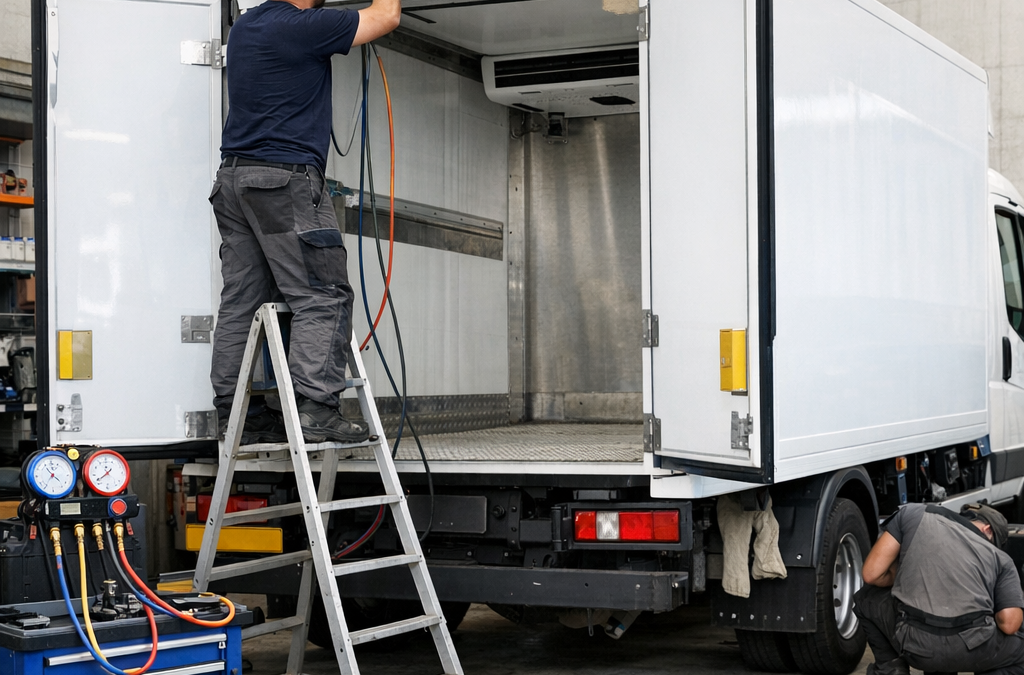 entretien d’un camion frigorifique