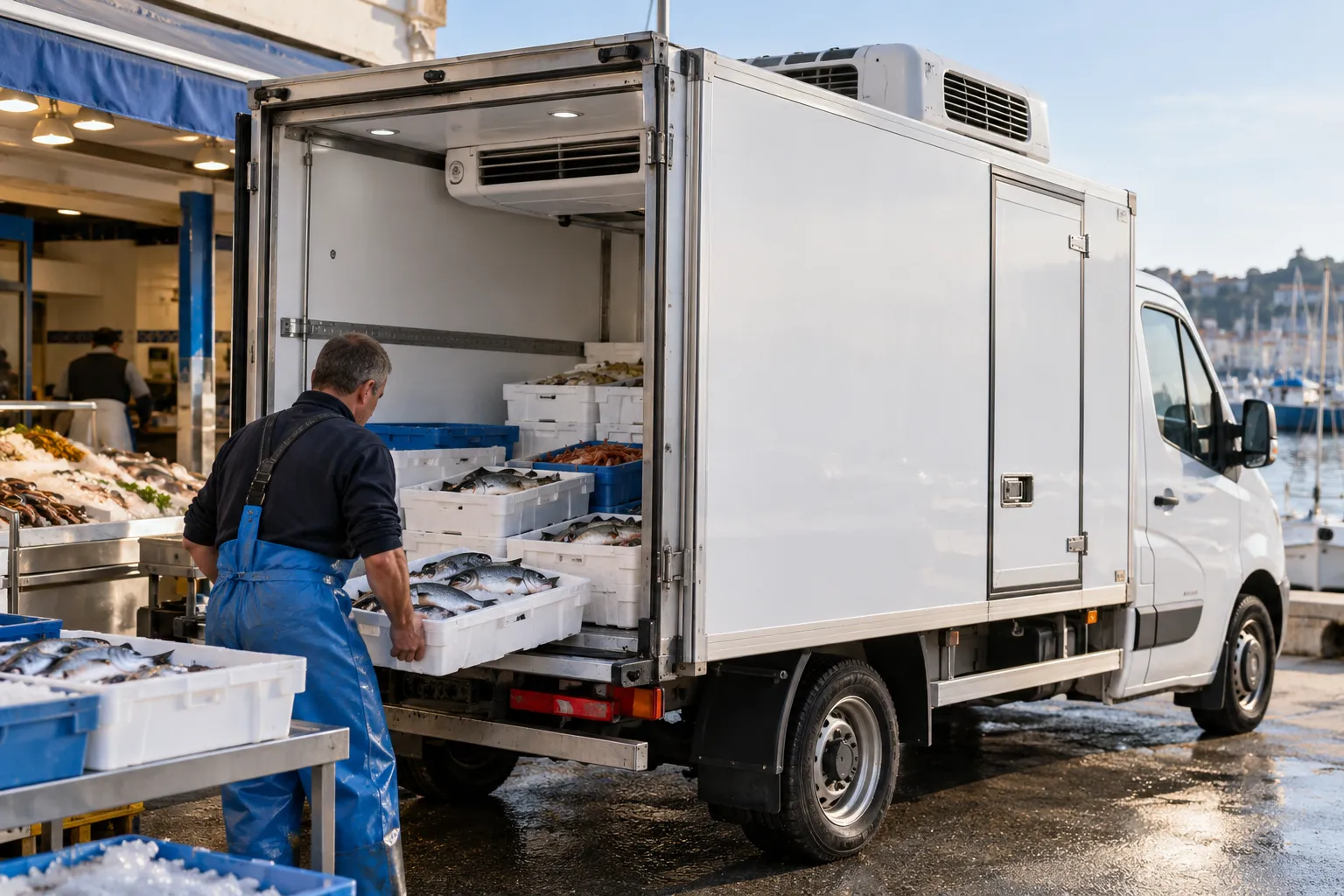 Camion frigorifique pour poissonnerie : comment choisir le bon véhicule ?